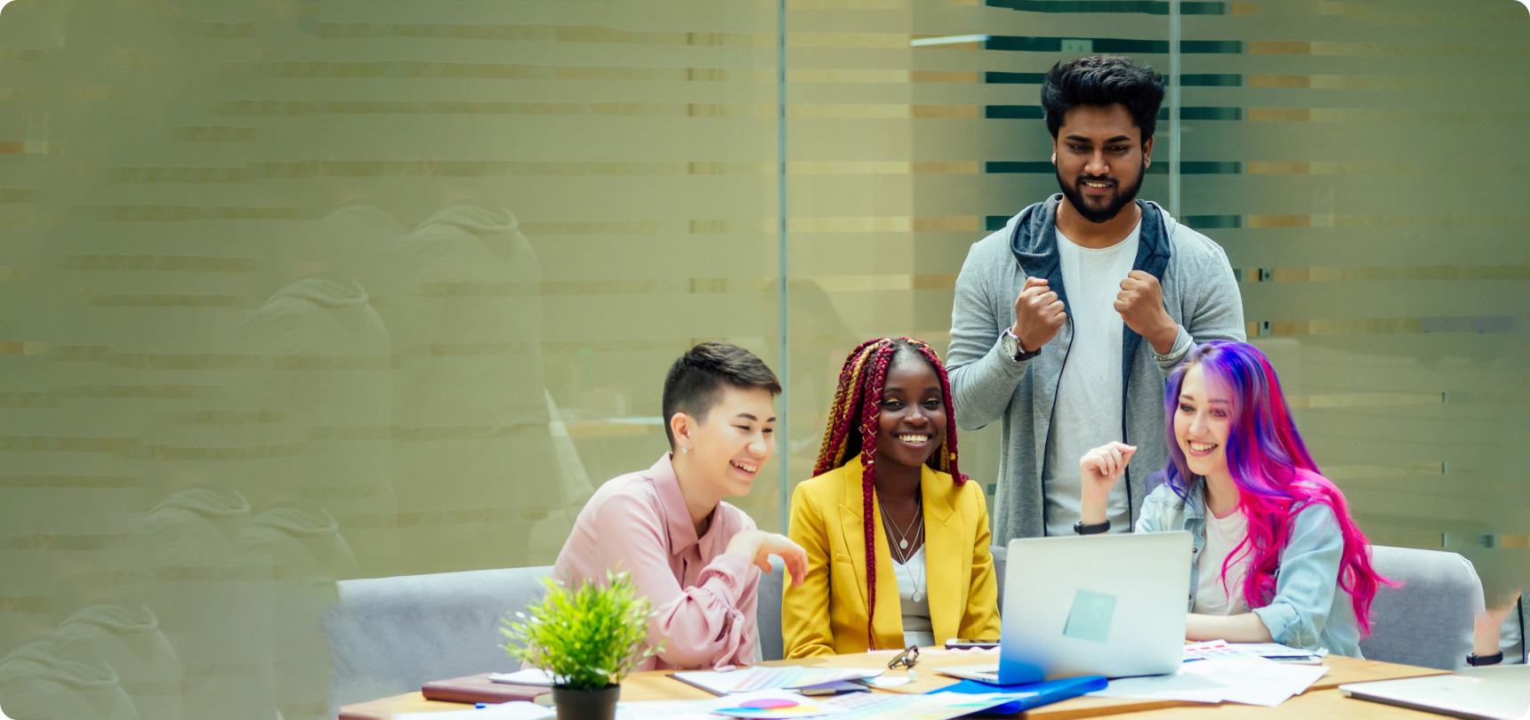 From top companies feature interviews with employees